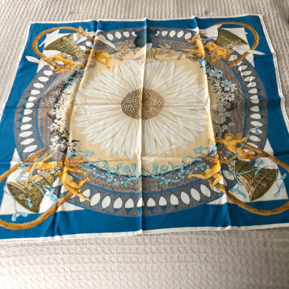 100% Authentic Hermès Silk scarf
